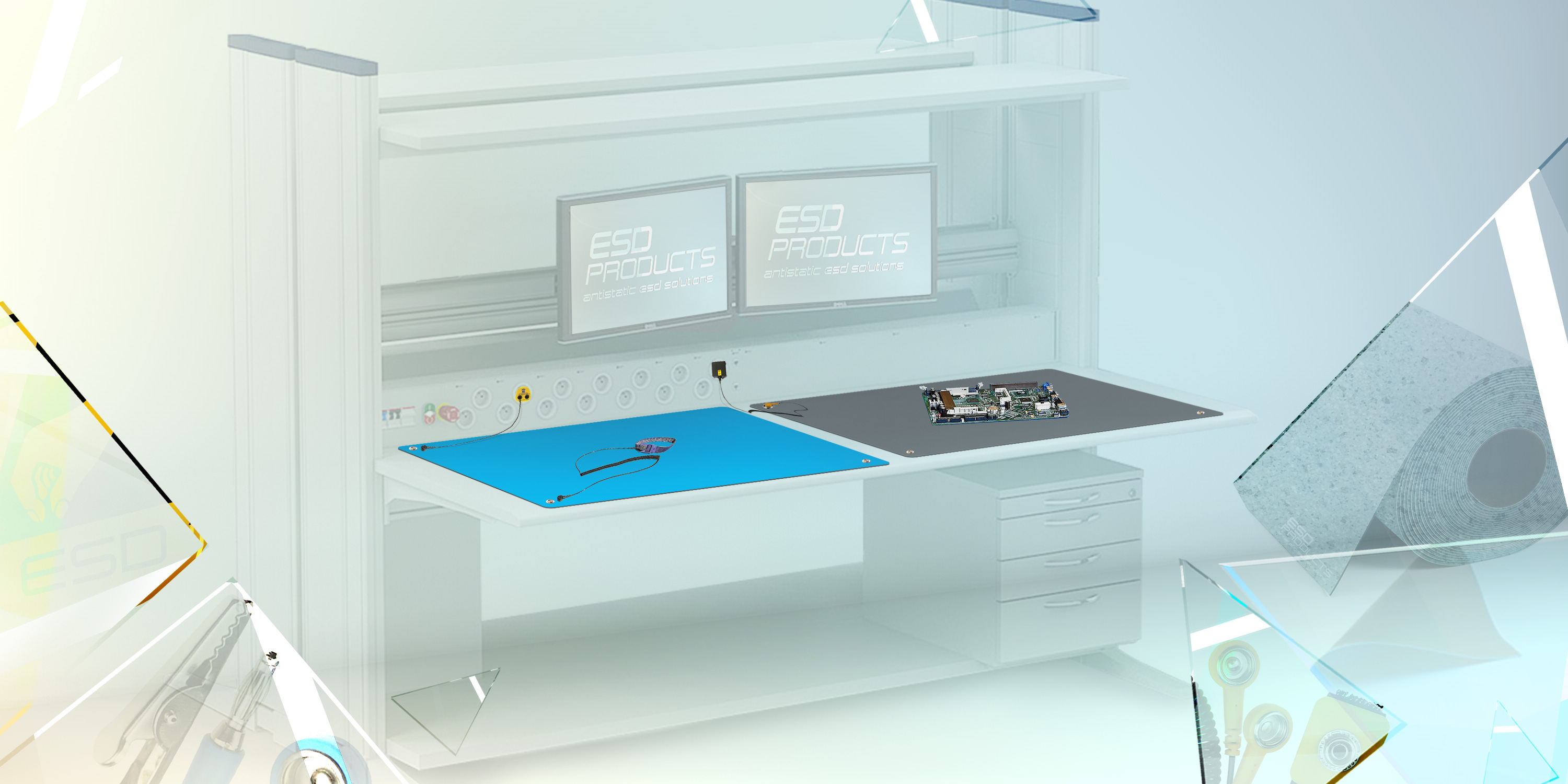 ESD Table Mats ESD Rolls & on Size ESD Rubber ESD PVC Vinyl Hot